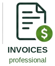Professional invoices